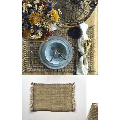 Individual Rectangular Straw Gris