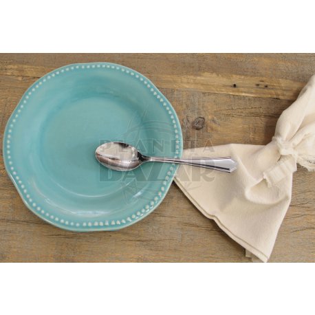 Plato De Potre Linea Queen Turquesa