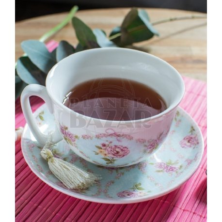 Taza de Te C/Plato En Caja de Regalo