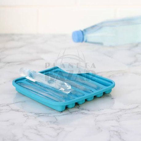 HIELERA DE SILICONA PARA 6 BARRITAS CON TAPA