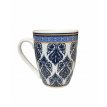 Jarro Mug Flores Azules