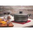 Cacerola Tramontina Paris 24 Cm Asas Con Tapa Teflon