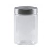 Frasco Redondo Vidrio Con Tapa Metal 17cm