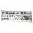Almohadón Lino Estampado Frases