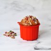 MOLDE REDONDO PARA BUDIN Y BIZCOCHUELO DE SILICONA 14,5CM