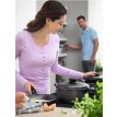 Cacerola Tramontina Paris 20 Cm Asas Con Tapa Teflon