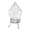 Dispenser Panzon De Vidrio Con Pie 10 Litros