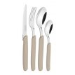 Juego Cubiertos Tramontina Caramel X 24 Piezas Crudo