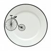 Plato Postre  Enlozado Bici