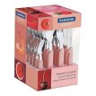 Juego Cubiertos Tramontina Caramel X 24 Piezas Rosa