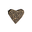 Tirador Metal Bronce Corazón 3 cm