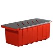 MOLDE DE SILICONA PARA PAN CON TAPA DE ACERO INOXIDABLE