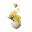Planta Rosas Amarillas Con Maceta