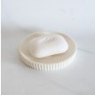 Jabonera Ceramica Simil Pieda Blanca